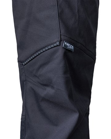 Spodnie robocze Mix&Match, stretch, czarne, rozmiar M