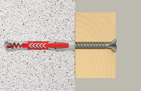 Fischer Kołek Uniwersalny Długi DuoPower 8x65 S z Wkrętem (25 szt.) 538256