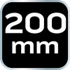 Kątomierz z linijką 100 mm, stal nierdzewna