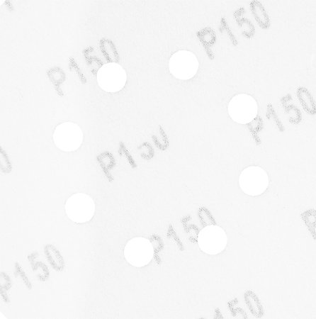 Krążki ścierne 150 mm, K150, 5 szt., z 8 otworami, 65mm