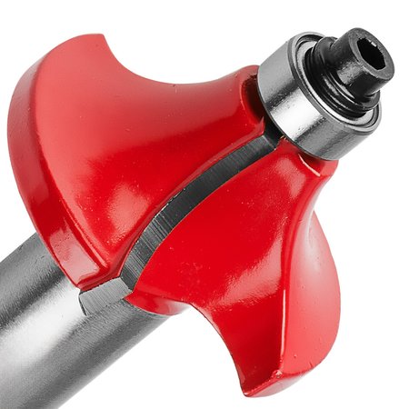 Frez kształtowy z łożyskiem, zaokrąglający, TCT, 34.9 x 15.4 mm, trzpień 12 mm