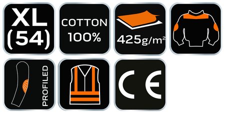 Bluza robocza Premium PRO, rozmiar XL