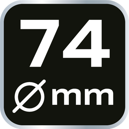 Nasadka do filtra oleju 74 mm, 15 kątna