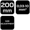 Automatyczny ściągacz izolacji 0.03-10.0 mm