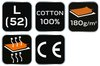 T-shirt roboczy Premium PRO, rozmiar L