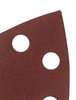 Papiery ścierne na rzep, żelazko 102 x 152 mm, P220, 5 szt., z 11 otworami