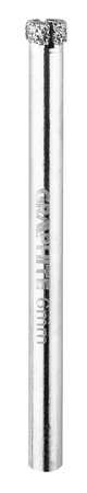 Wiertła diamentowe 5-12 mm z prowadnicą, zestaw 6 szt.