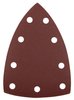 Papiery ścierne na rzep, żelazko 100 x 147 mm, P240, 5 szt., z 9 otworami do 04-623