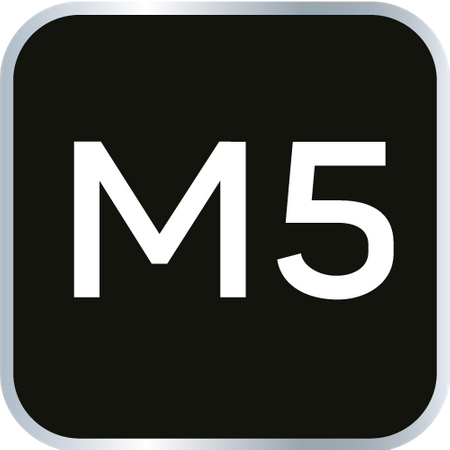 Końcówka Spline na nasadce 1/2", M5 x 55 mm