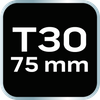 Końcówka TORX T30 x 75 mm, S2 x 2 szt.