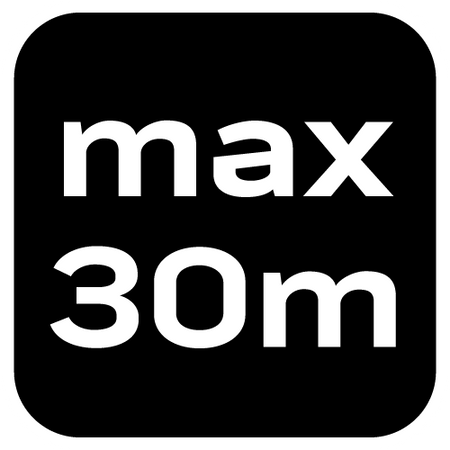 Laser krzyżowy 30 m, z etui i uchwytem magnetycznym, zielony