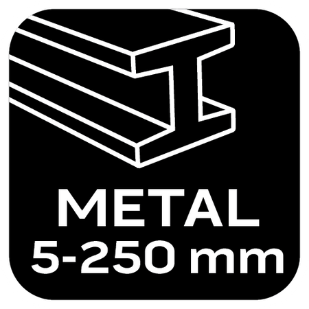 Brzeszczot do piły szablastej do prostego cięcia grubych metali (5-250 mm), 300 mm, HM