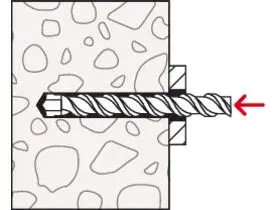 Fischer Kotwa Sworzniowa do Betonu FWA 10 x 130 (25 szt.) 45646