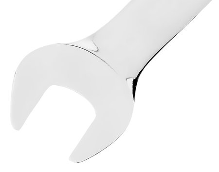 Klucz płasko-oczkowy, rozcięty z grzechotką, 13 mm