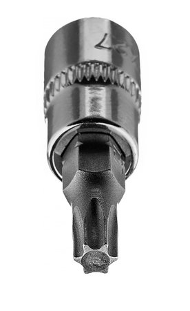 Końcówka TORX TX27 na nasadce 1/4", krótka, 37 mm
