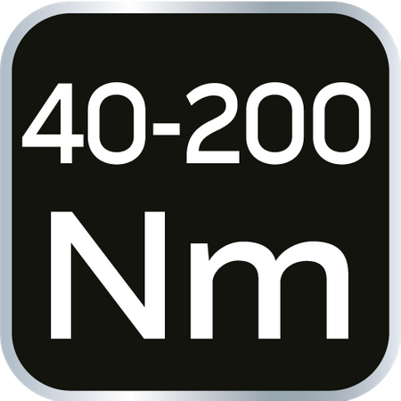 Klucz dynamometryczny 1/2", 40-200 Nm