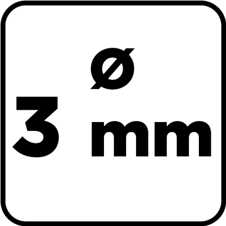 Wiertło do betonu 3 x 60 mm