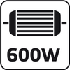 Nożyce do żywopłotu 600W, szerokość cięcia 450 mm
