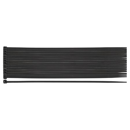 Opaski zaciskowe EXTREME 2.5 x 200 mm, czarne, 100 szt.