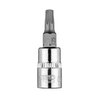 Końcówka TORX TX25 na nasadce 1/4", krótka, 37 mm