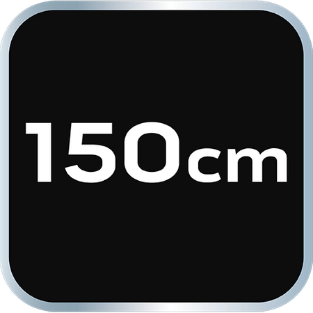 Poziomnica aluminiowa S 300, 3 libelle, 150 cm