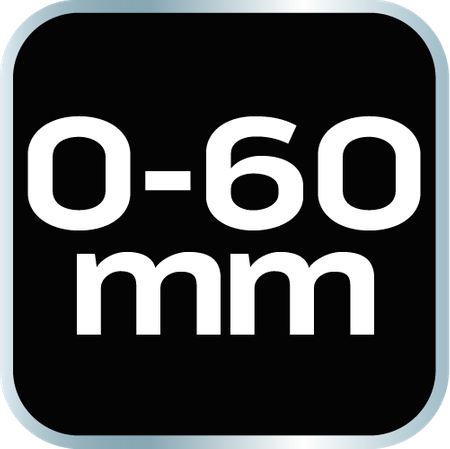 Szczypce do rur 300 mm, zakres 0-60 mm szybkonastawne