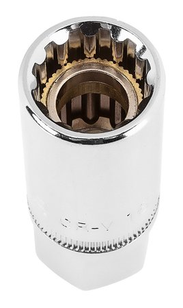 Nasadka do świec 1/2", 16 mm