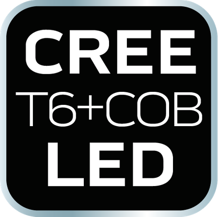 Latarka akumulatorowa USB 800 lm 2 w 1 CREE T6 LED
