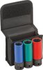 KLUCZE NASADOWE ZESTAW 3-CZĘŚCIOWY 1/2'' 17,19,21MM