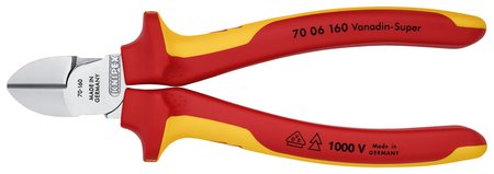 SZCZYPCE TNĄCE BOCZNE IZOLOWANE 160MM