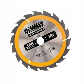 PIŁA TARCZOWA DO DREWNA 160/20MM, 18 ZĘBÓW