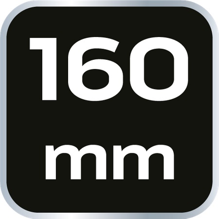 Szczypce wydłużone proste 160 mm 1000V, CrV, polerowane
