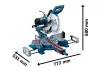 Bosch GCM 254 D Piła ukośnica 1800 W 254 mm