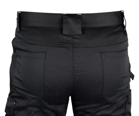 Spodnie robocze Mix&Match, czarne, rozmiar XXL