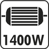 Myjka ciśnieniowa 1400W, ciśnienie 80 (maks. 110) bar