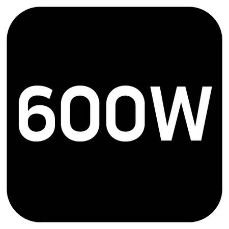 Termowentylator biurkowy 600W