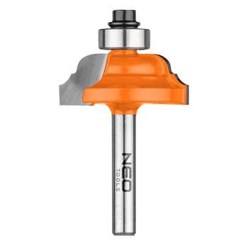 Frez kształtowy z łożyskiem, ozdobny, TCT, 31.7 x 12.7 mm, trzpień 6 mm