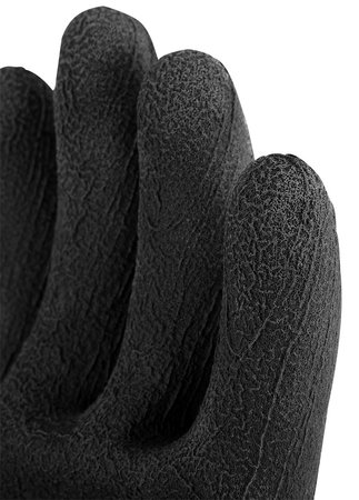 Rękawice robocze ocieplane, poliester pokryty lateksem (2 warstwy), 3241X, rozmiar 11