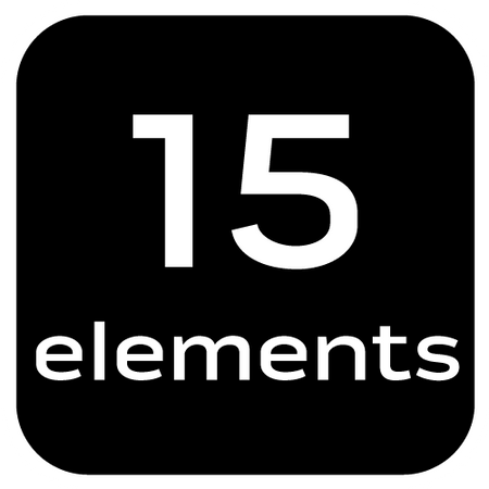 Zestaw do regeneracji reflektorów samochodowych, 15 elementów