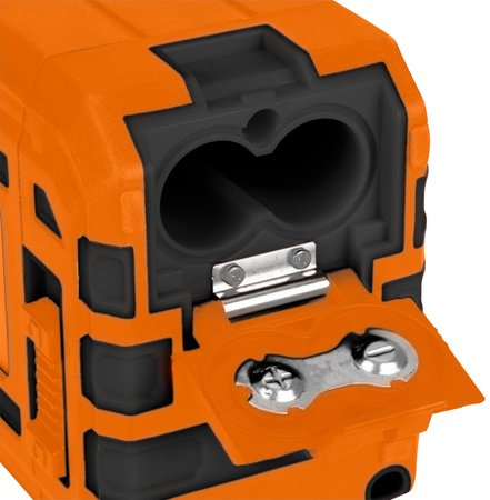 Laser krzyżowy 30 m, z etui i uchwytem magnetycznym, zielony