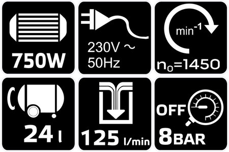 Kompresor bezolejowy 24 l