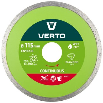 Tarcza diamentowa 115 x 22.2 mm, pełna