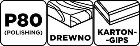 Papier ścierny żółty 230 x 280 mm, P80