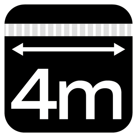 Pas mocujący z grzechotką 25 mm x 4 m, wytrzymujący 1000 kg PES