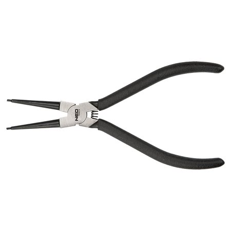 Szczypce segera do pierścieni osadczych 220 mm, wewnętrzne, wygięte
