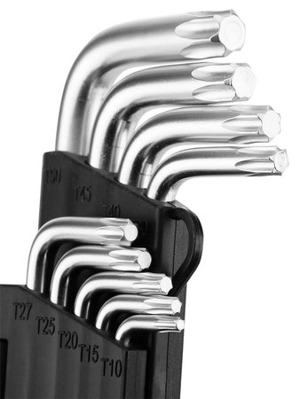 Klucze Torx T10-T50, zestaw 9 szt.