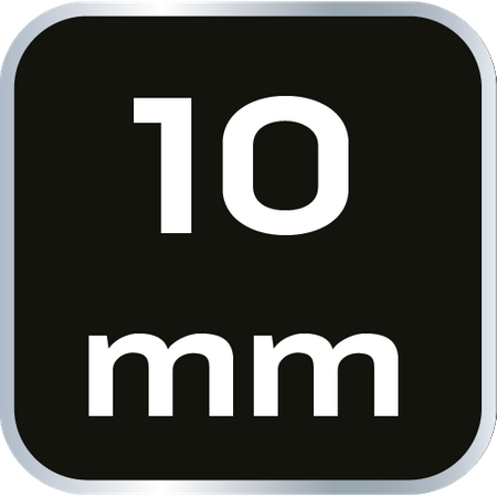 Nasadka sześciokątna 1/2", 10 mm