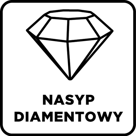 Brzeszczot do urządzenia wielofunkcyjnego, do cięcia ceramiki z nasypem diamentowym, 60 mm