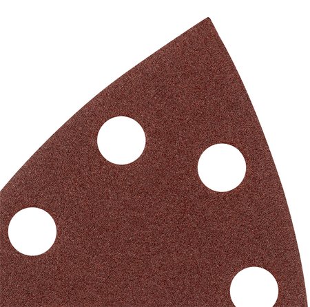 Papiery ścierne na rzep, żelazko 102 x 152 mm, P150, 5 szt., z 11 otworami