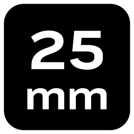 Bity udarowe PH1/2/3, PZ1/2/3 x 25 mm, 6 szt.